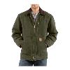 Carhartt Sandstone Ridge Coat, Sherpa Lined Army Green