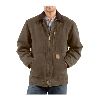 Carhartt Sandstone Ridge Coat, Sherpa Lined Mushroom