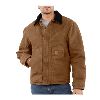 Carhartt Sandstone Traditional Jacket, Arctic Quilt Lined Carhartt Brown