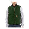 Carhartt Sandstone Vest, Arctic Quilt Lined Cypress Green