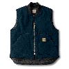 Carhartt Sandstone Vest, Arctic Quilt Lined Midnight