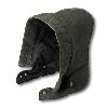 Carhartt Sandstone Hood, Arctic Quilt Lined Moss