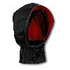 Carhartt Duck Hood with Knit Collar, Quilted-Flannel Lined Black