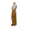 Carhartt Duck Bib Overall, Arctic Quilt Lined 