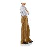 Carhartt Duck Zip-To-Thigh Bib Overall, Unlined 