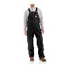 Carhartt Duck Bib Overall, Unlined Black