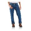 Carhartt Relaxed Fit Jean, Straight Leg, Flannel Lined 
