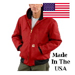 Duck Active Jacket, Quilted-Flannel Lined