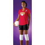 Squared Drop Neck Womens Volleyball Jersey