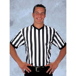 Trim V-Neck Collar Adult Officials Shirt