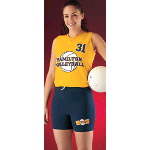 Womens Racer Back Sleeveless Volleyball Jersey