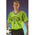Overlapping V-Neck Adult Soccer Jersey