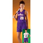 Liner White Only Womens Softball Short