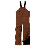 Premium Insulated Duck Bib Overall, Waist Zip