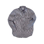 Logger Shirt, Hickory Stripe, Button Front, Long Sleeve