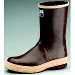 Rubber Boot, 12" Neoprene Plain Toe Working Boot