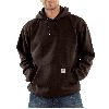 Carhartt Midweight Hooded Pullover Sweatshirt Dark Brown