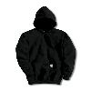 Carhartt Midweight Hooded Pullover Sweatshirt Black