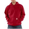 Carhartt Midweight Hooded Pullover Sweatshirt Red