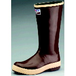 Rubber Boot, 15" Neoprene Plain Toe Working Boot