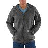 Carhartt Midweight Zip-Front Hooded Sweatshirt Charcoal Heather