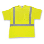 Mens Short Sleeve High Visibility T-Shirt