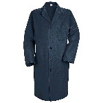 Womens Button Front Red Kap Lab Coat
