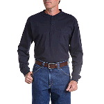 Mens Long Sleeve Henley