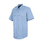 Womens Short Sleeve New Dimension Stretch Poplin Shirt