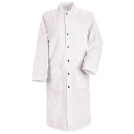 Mens Snap Front Butcher Coat