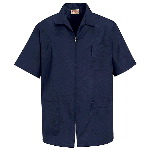 Mens Zippered Smock