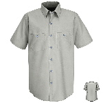 Short Sleeve Wrinkle Resistant Cotton Shirt