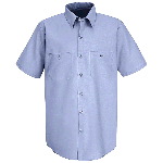 Mens Short Sleeve Work NMotion� Shirt