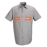 Short Sleeve Enhanced Visibility Work Shirt