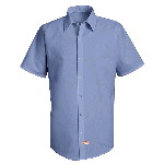 Mens Short Sleeve Horizon Specialized Pocketless Shirt