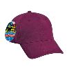 Otto Cap "Otto A-Flex" Washed Cotton Twill Low Profile Pro Style Caps - By the dozen Maroon