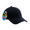 Otto Cap "Otto A-Flex" Brushed Cotton Twill Low Profile Pro Style Caps  Black