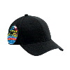 Otto Cap "Otto A-Flex" Polyester Pro Mesh Low Profile Pro Style Caps Black