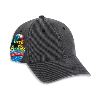 Otto Cap "Otto A-Flex" Washed Denim Low Profile Pro Style Cap Black