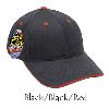 Otto Cap "Otto Flex" Deluxe Brushed Cotton Twill Sandwich Visor Low Profile Pro Style Caps 