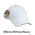 "Otto Flex" Deluxe Cotton Twill Sandwich Visor Low Profile Pro Style Caps