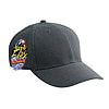 Otto Cap "Otto Flex" Wool Blend Low Profile Pro Style Caps Charcoal Gray