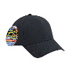 Otto Cap "Otto Flex" Brushed Cotton Twill Low Profile Pro Style Caps Black
