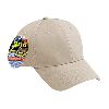 Otto Cap "Otto Flex" Brushed Cotton Twill Low Profile Pro Style Caps Khaki