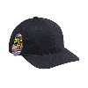 Otto Cap "Otto Flex" Brushed Chino Cotton Twill Low Profile Pro Style Caps Black