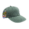 Otto Cap "Otto Flex" Washed Pigment Dyed Cotton Twill Low Profile Pro Style Caps Dark Green