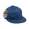 Otto Cap "Otto Flex" Deluxe Cotton Twill Flat Visor Pro Style Caps Navy