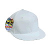 Otto Cap "Otto Flex" Deluxe Cotton Twill Flat Visor Pro Style Caps White