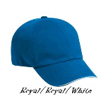 Superior Garment Washed Cotton Twill Sandwich Visor Low Profile Pro Style Caps