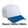 Otto Cap Superior Garment Washed Cotton Twill Sandwich Visor Low Profile Pro Style Two Tone Color Caps 